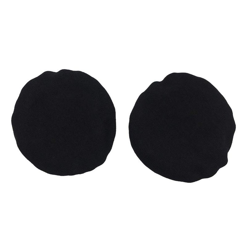 Tvoip 2pairs/4pcs Universal Stretchable Headphone Cover Washable Ear Cup Covers Fabric Headset Ear Pad Cover On-Ear Headphones Earpads (2.36"-3.15"(6-8.5cm)) - Image 2